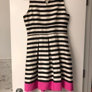 Eliza J stripped dress with pockets!